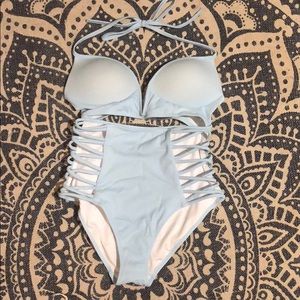 Victoria’s Secret PINK High Waist Strappy Bikini